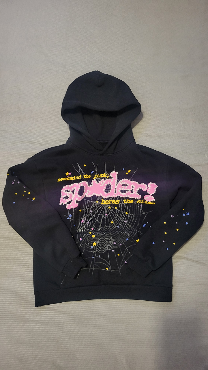 Sp5der Hoodie Black