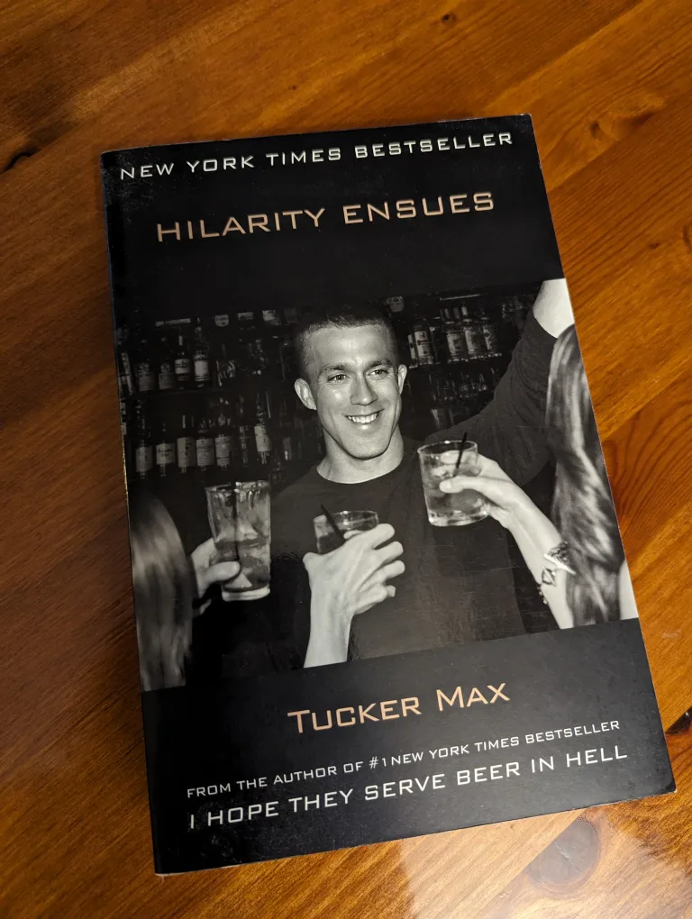 Hilarity Ensues by Tucker Max - Paperback Book thumbnail