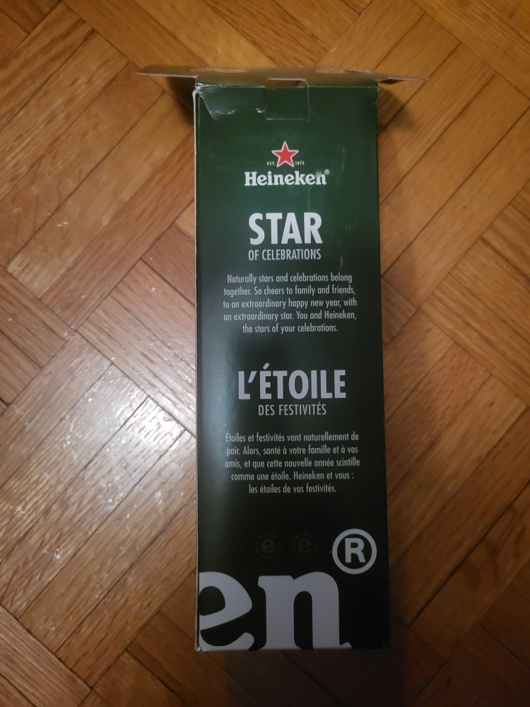 Heineken Star of Celebrations 16oz Glasses - photo 5