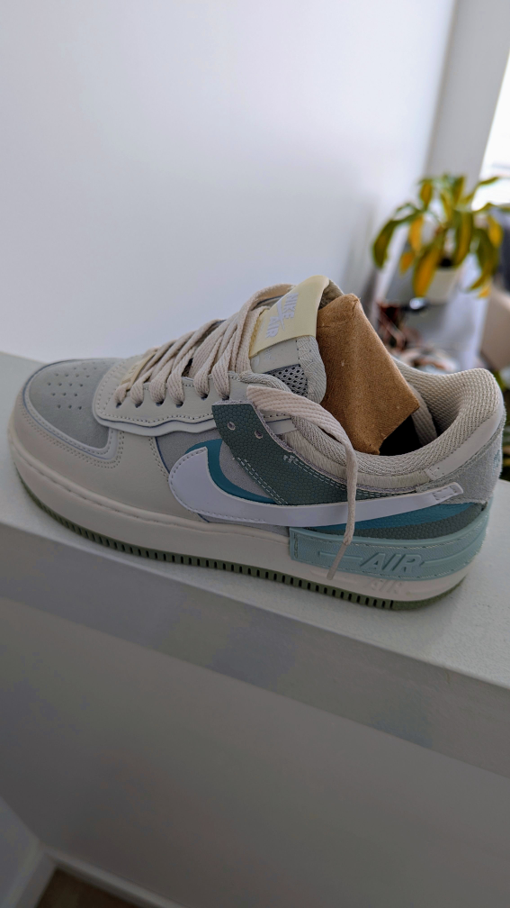 Nike Air Force 1 Shadow Sneakers - Women's Size US 5 - photo 2