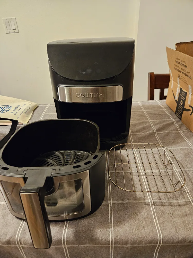 Gourmia 7QT air fryer 🩵 image indicator(2)