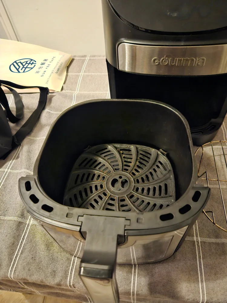 Gourmia 7QT air fryer 🩵 image indicator(3)