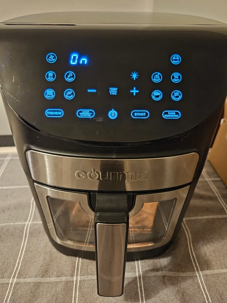 Gourmia 7QT air fryer 🩵 image indicator(5)