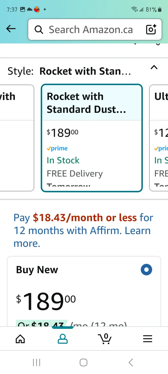 Shark Rocket Ultralight Vacuum Cleaner image indicator(2)