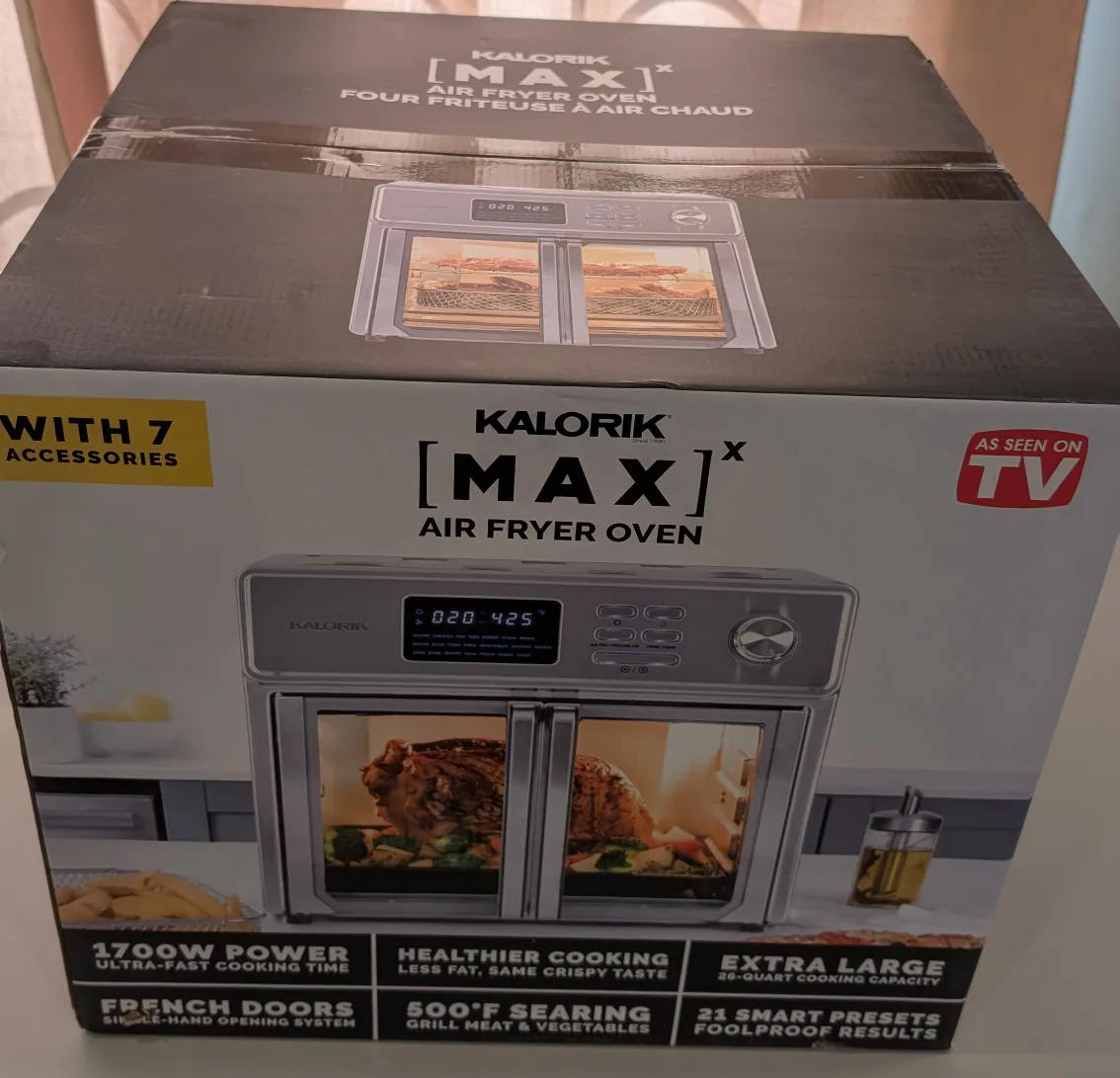 Kalorik MAX Air Fryer Oven - Brand New in Box image indicator(2)