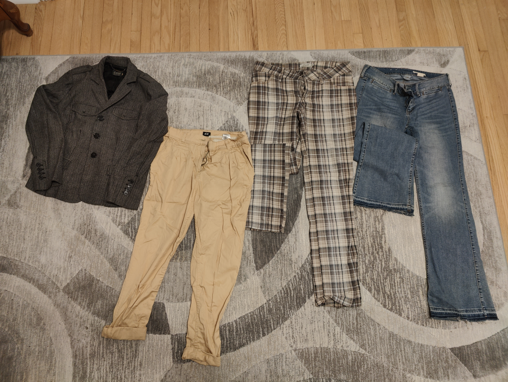 Women's Blazer, Pants and Jeans Bundle - size M(8-10)