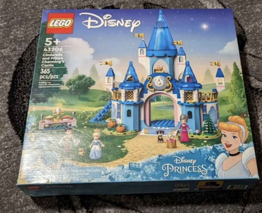LEGO Disney Princess Cinderella’s Charming Castle 43206