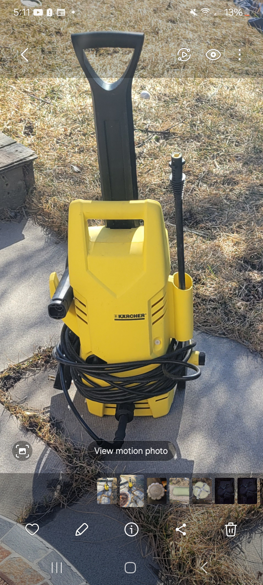 Kärcher K2 Ergo Pressure Washer