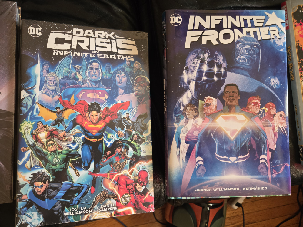 DC Comics Graphic Novels Plus One Marvel - Lot of 5