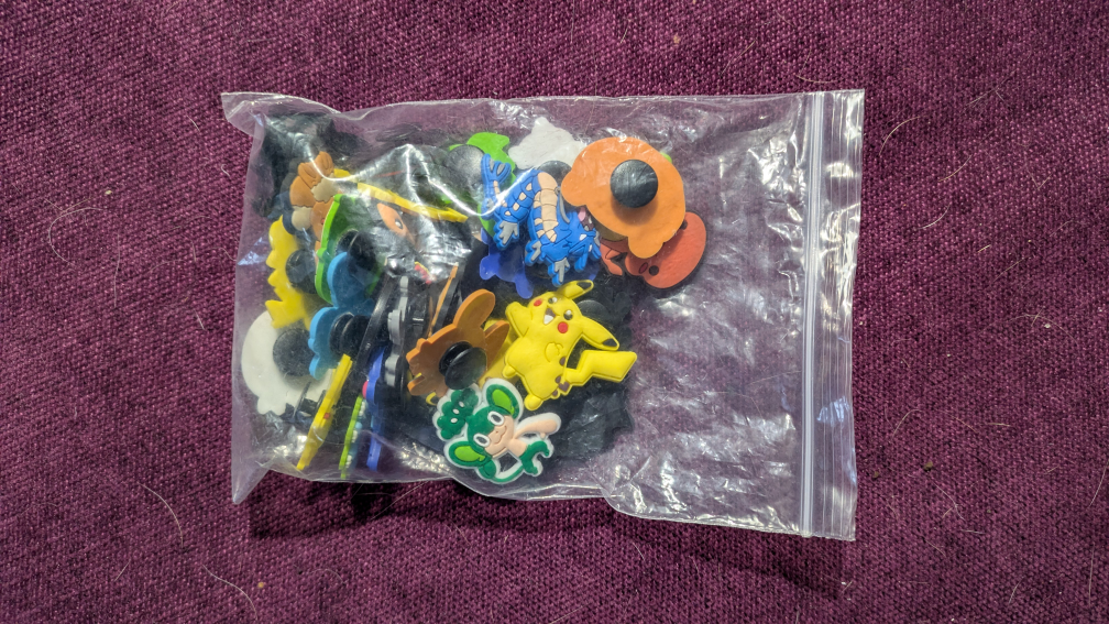 Bulk Pokemon Jibbitz Shoe Charms