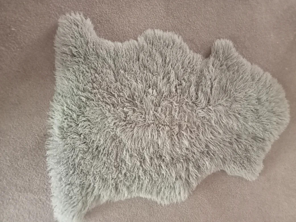 # Free Cycle Grey Sheepskin Rug image indicator(2)