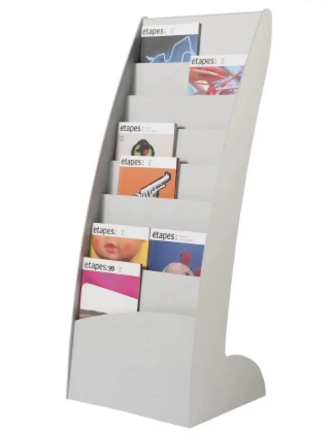 Freestanding Literature Rack/Magazine Holder thumbnail