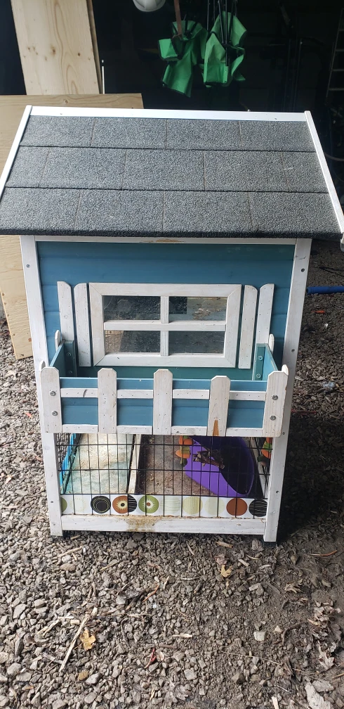 Rabbit Hutch/Indoor Outdoor Pet Home - photo 4