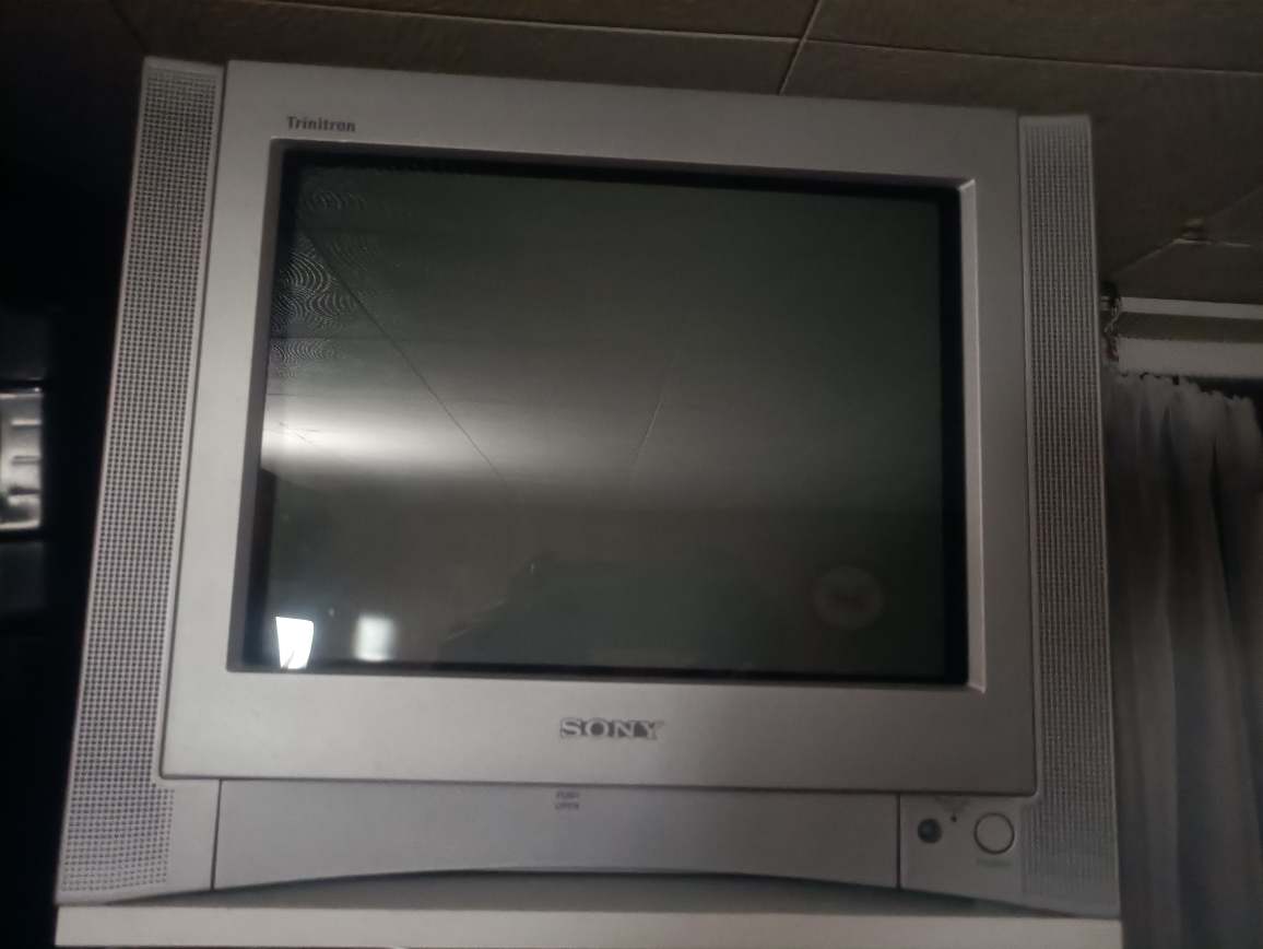 sony trinitron crt tv 13fs100 component and composite