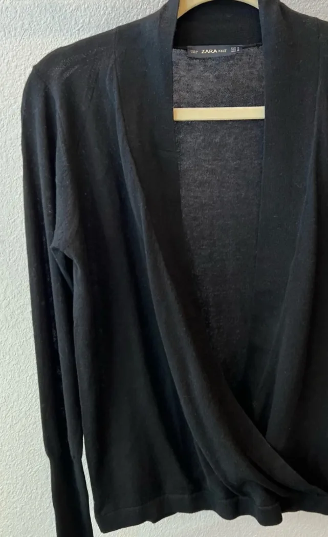 Zara Faux Wrap Knit Sweater image indicator(2)