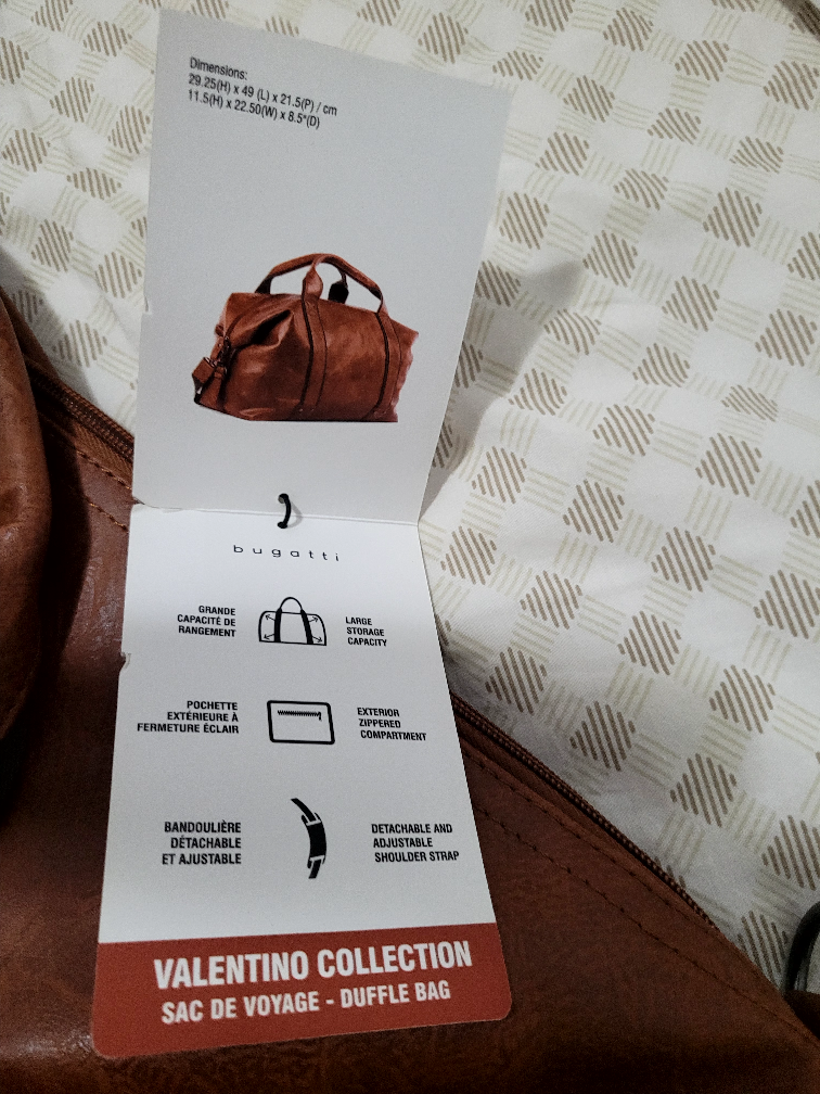Bugatti Valentino Collection Duffle Bag - Brown - photo 3