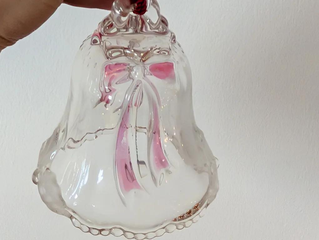 Vintage Crystal Glass  Sonorous  Bell image indicator(8)