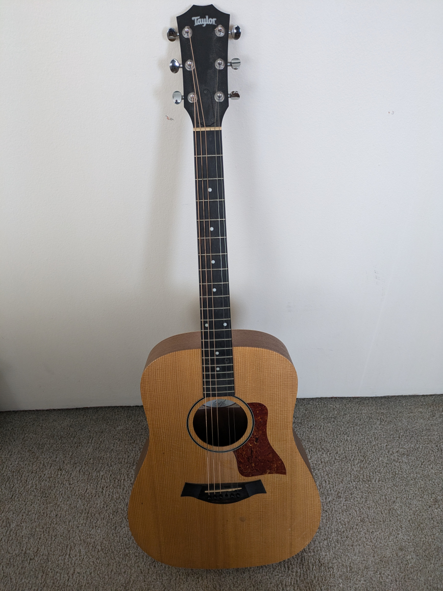 Big Baby Taylor Acoustic Guitar with Gig Bag - photo 2