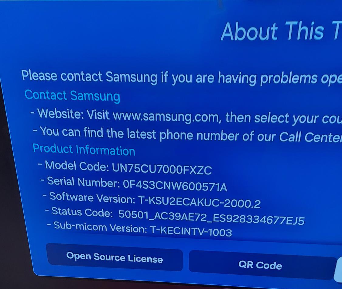 Samsung 75" 4K UHD Smart TV - photo 2
