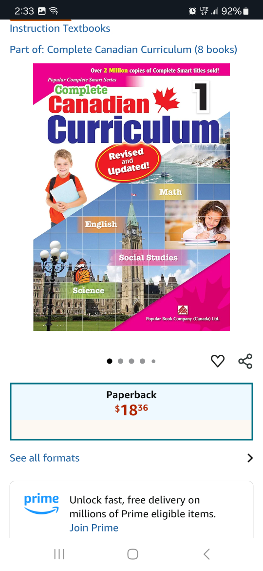 Paperbacks in Kingsland Grade 1 learning