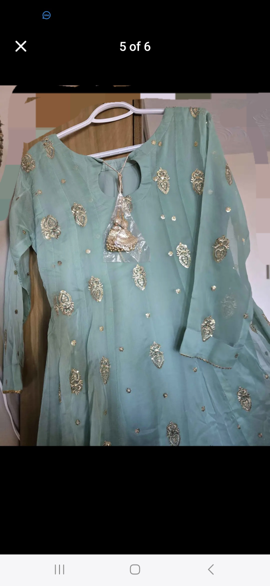 Pretty Chiffon Fancy Frock- 3pc - photo 3