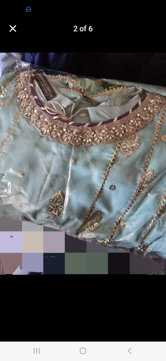 Pretty Chiffon Fancy Frock- 3pc - photo 4