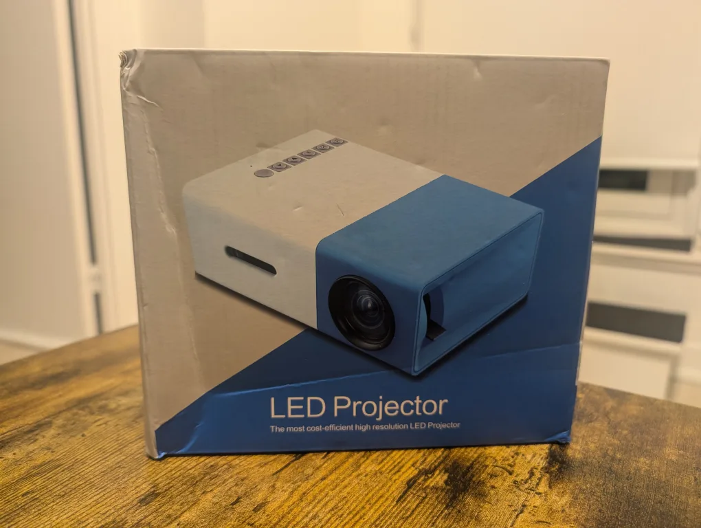 Mini LED Projector with Tripod and Accessories thumbnail