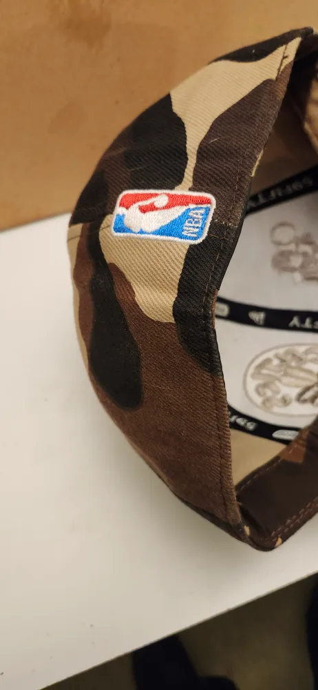 New Era NBA Boston Celtics Camo Fitted Hat 7 5/8 image indicator(5)