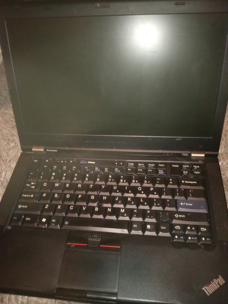 Lot of four used laptops: Toshiba, Lenovo, Apple, and Dell - photo 3