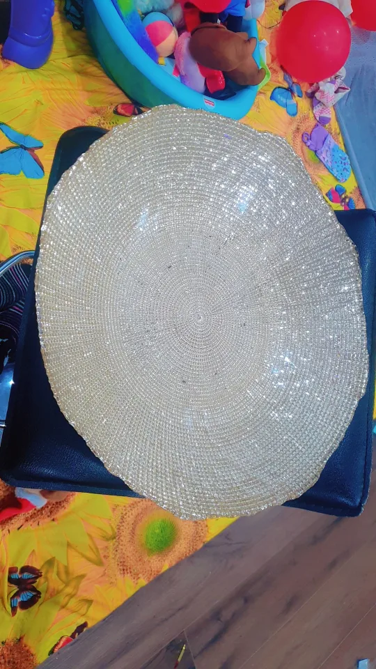 Large Decorative Gold Bowl image indicator(4)