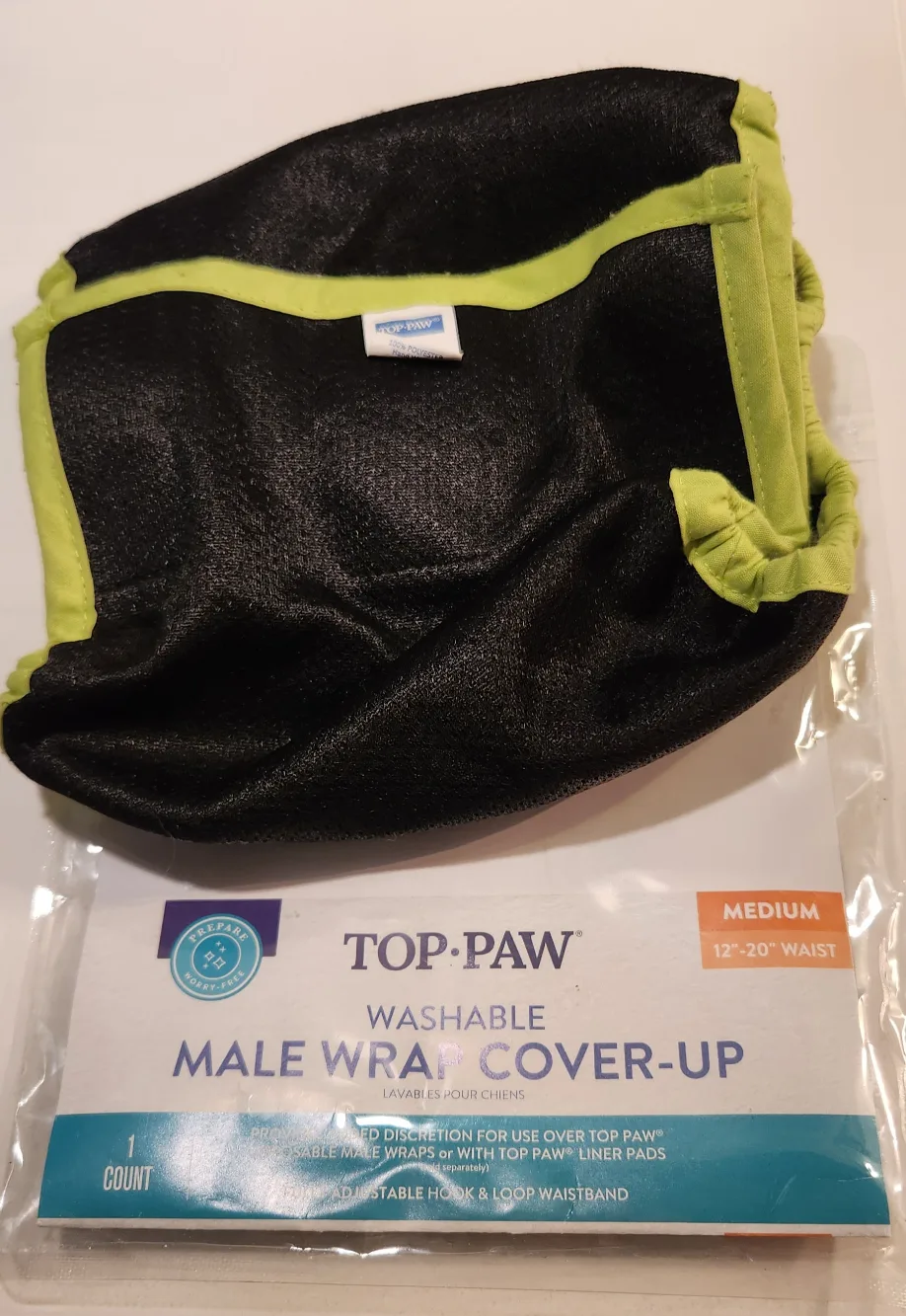Top Paw Washable Male Wrap Cover-Up - Medium image indicator(4)