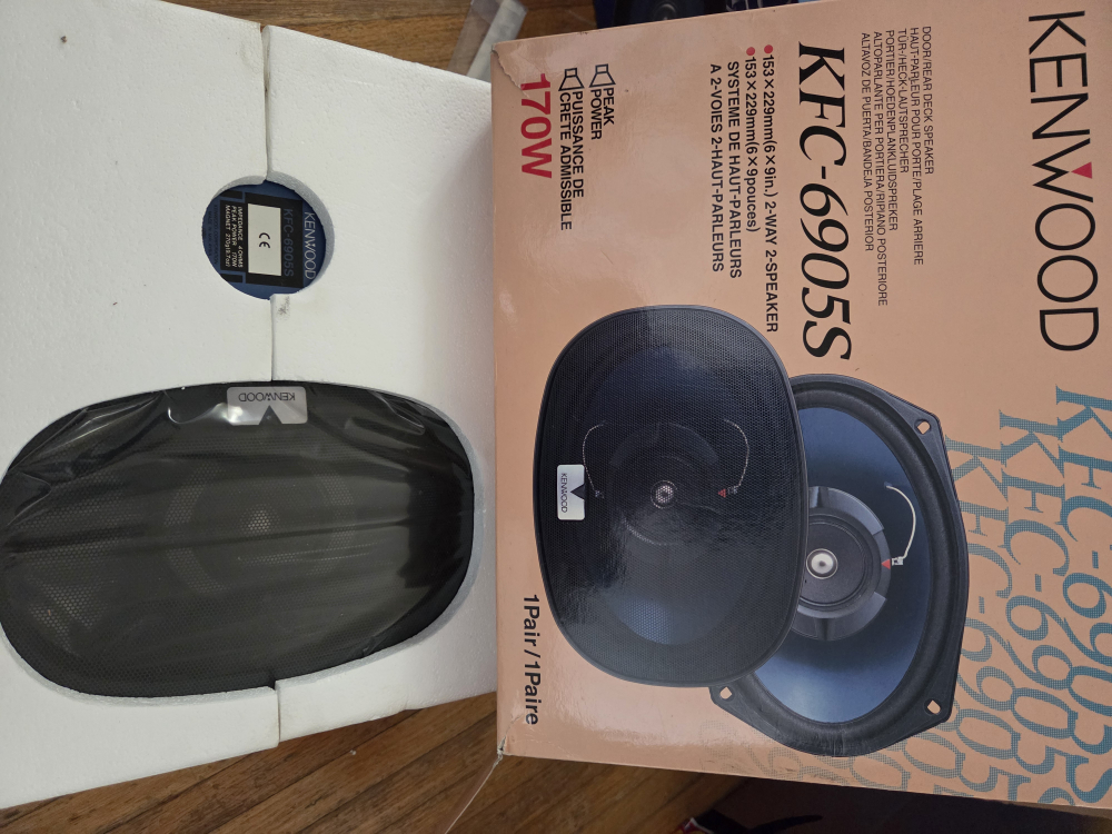 Kenwood speakers,  2 pairs; Amplifier - photo 3