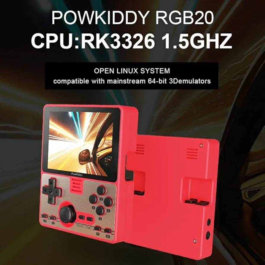 POWKIDDY RGB20 Handheld Retro Game Console thumbnail