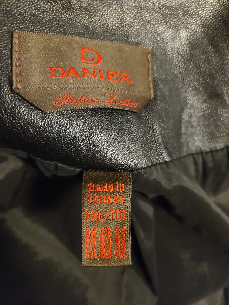 Danier Leather Jacket - Size XXL - photo 4
