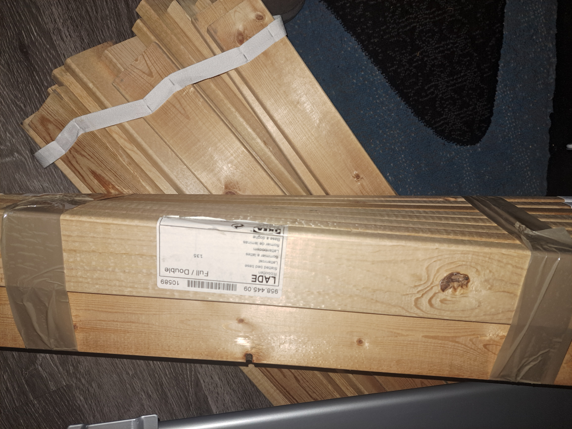 IKEA LOGGA Bed Frame with Slats - photo 3