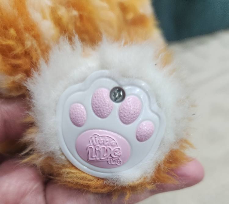 Little Live Pets Orange Tabby Cat Interactive Plush Toy - photo 2