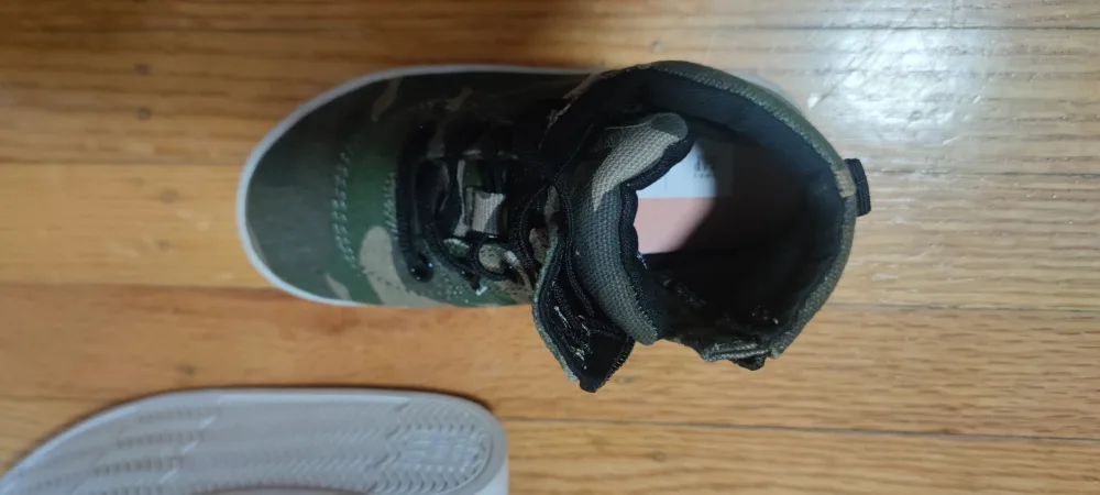 Toddler High-Top Sneakers / Size US 9 🧡 image indicator(3)