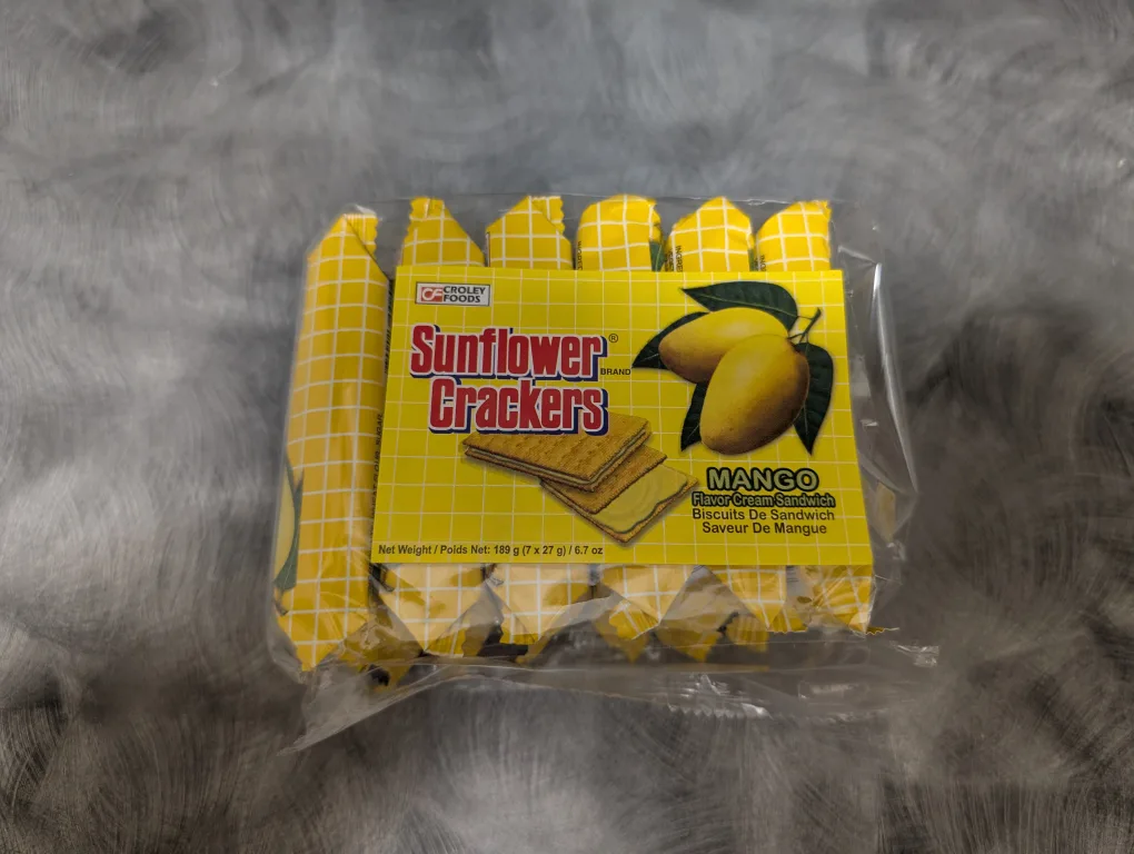 Sunflower Crackers Mango Cream Sandwich Biscuits thumbnail