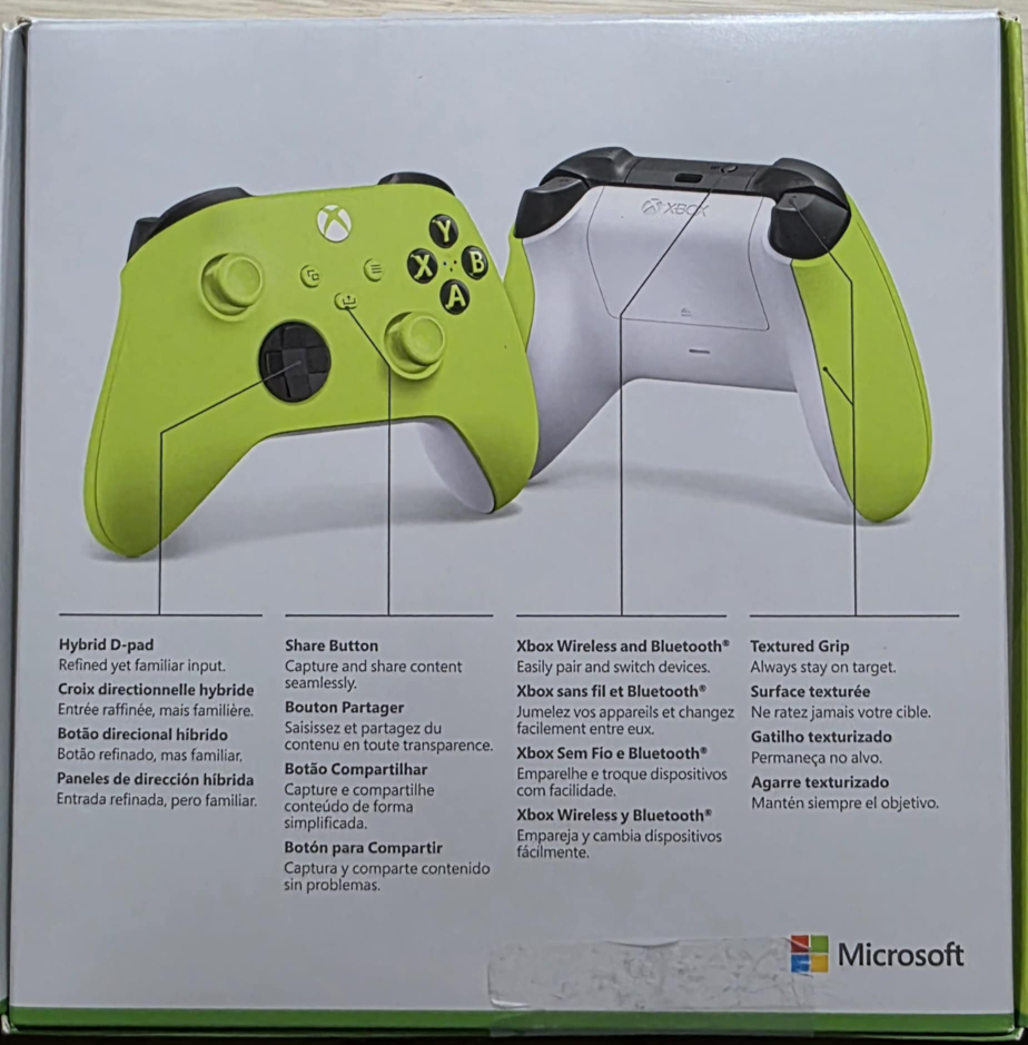 Xbox Wireless Controller - Electric Volt - photo 2