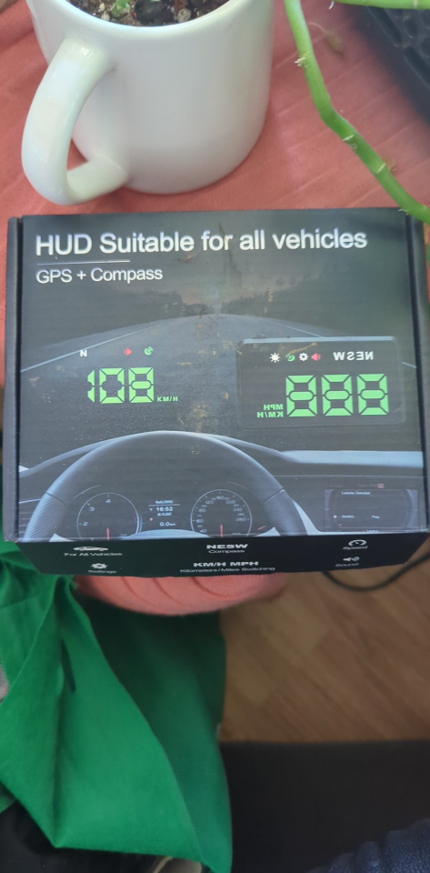 New HUD GPS Speedometer and Compass for all vehicles