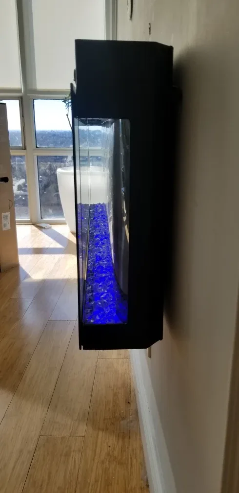 42" Wall-mounted Electric Fireplace image indicator(4)