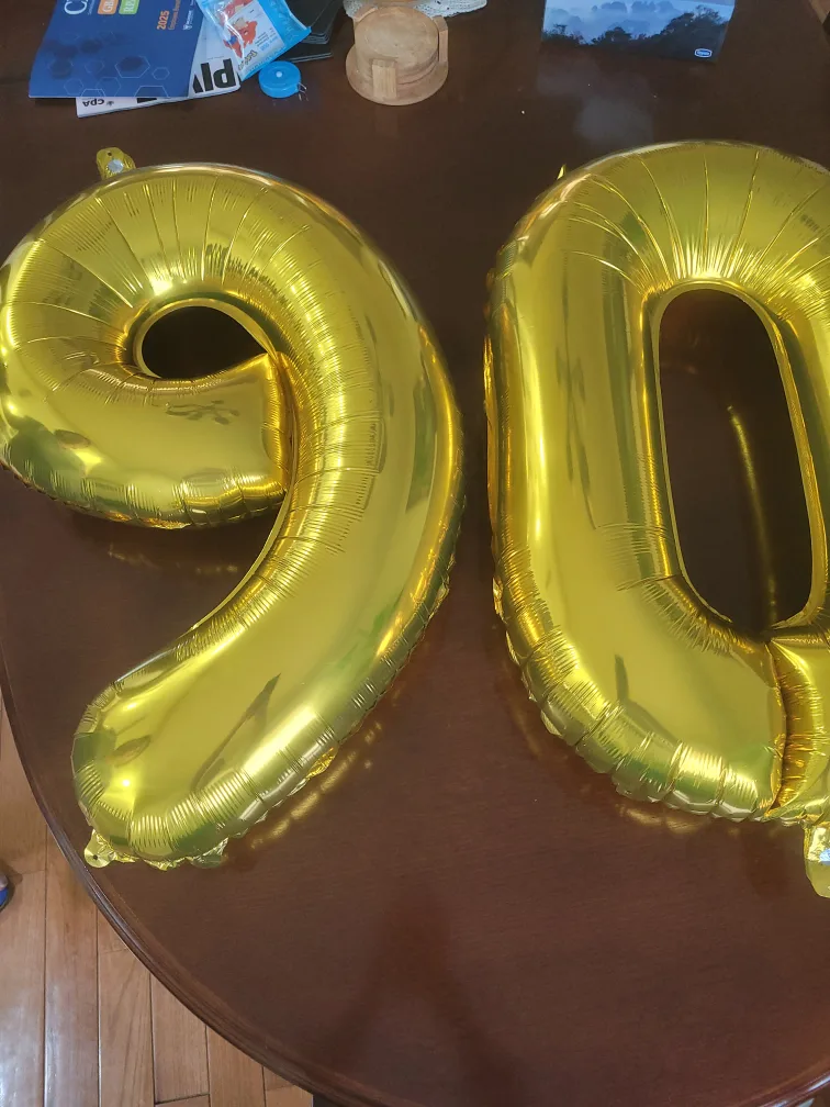 Gold Number Balloons 60 & 90 image indicator(2)