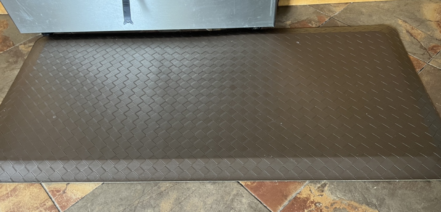 Anti-fatigue kitchen mat