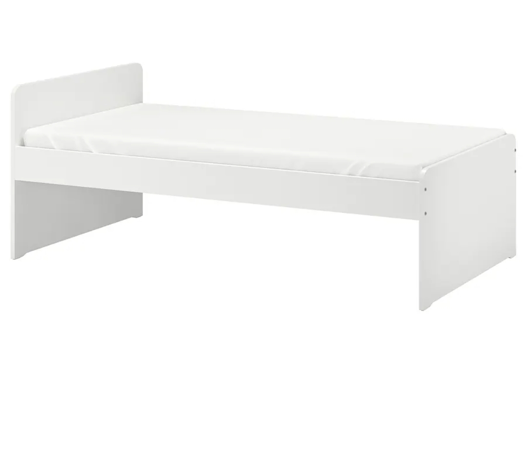 IKEA MINNEN Single Bed Frame with Asvang mattress - photo 2
