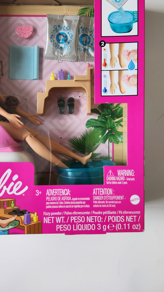Barbie Mani-Pedi Spa Playset - photo 3
