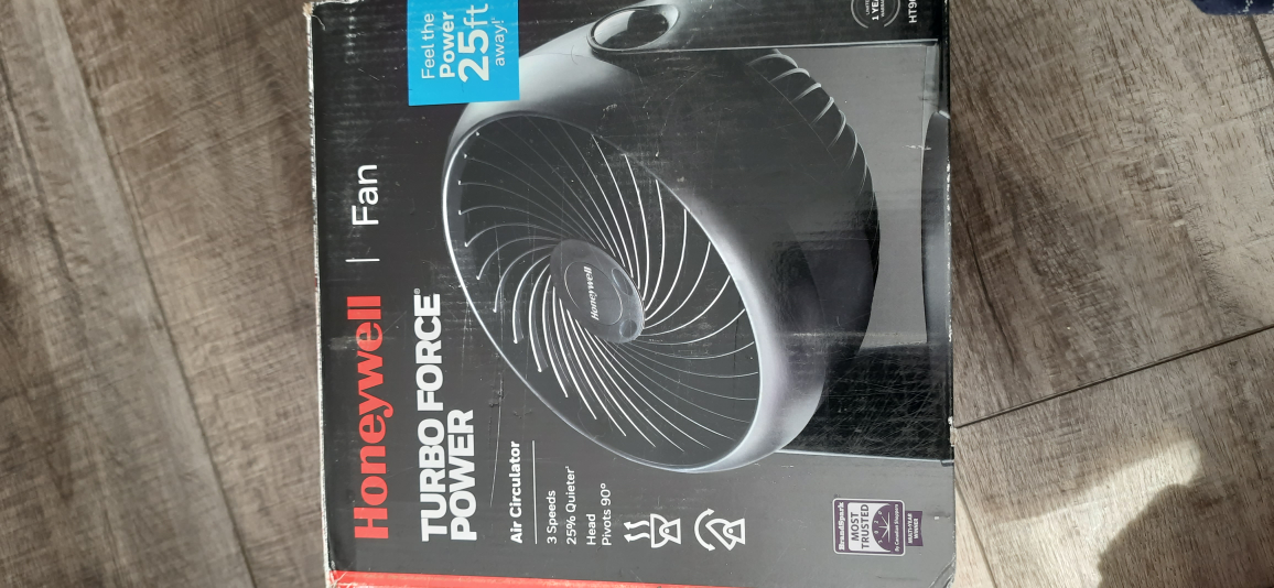 Honeywell Turbo Force Power Air Circulator Fan