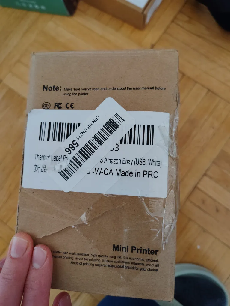 Vretti D463B Thermal Label Printer - Mini Barcode Printer image indicator(6)