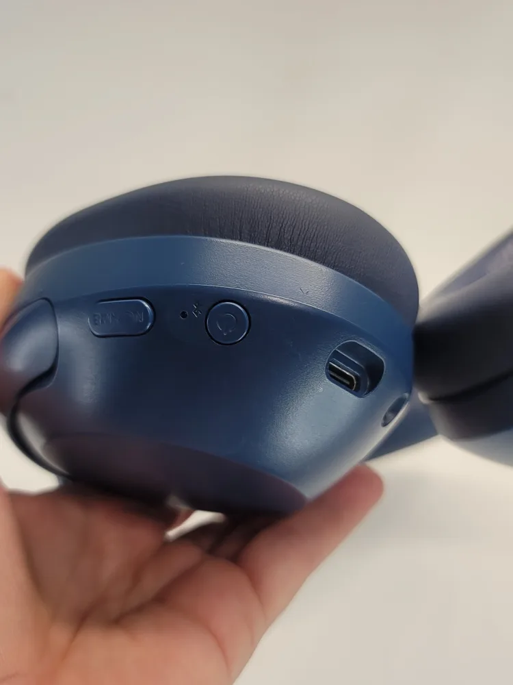 Sony WHX-910N Wireless Noise Cancelling Headphones - Navy Blue image indicator(8)