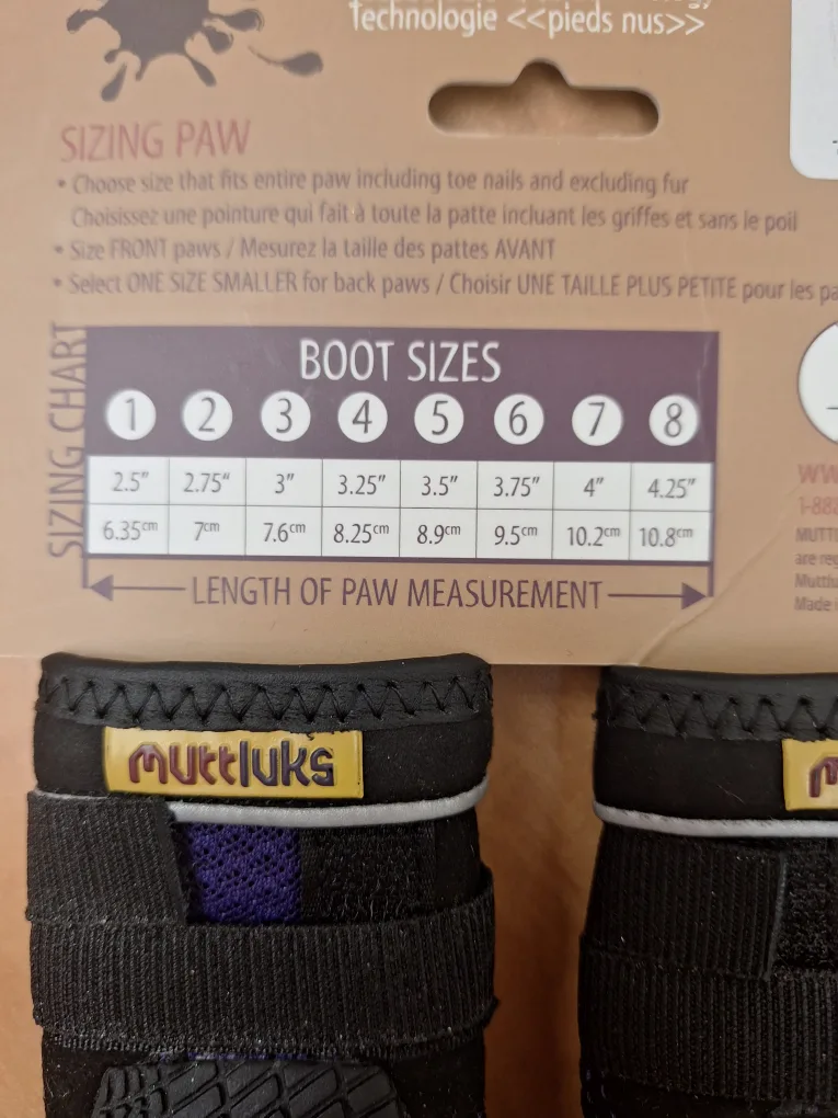 Mutluks Mud Monsters Dog Boots - Size 4 image indicator(3)