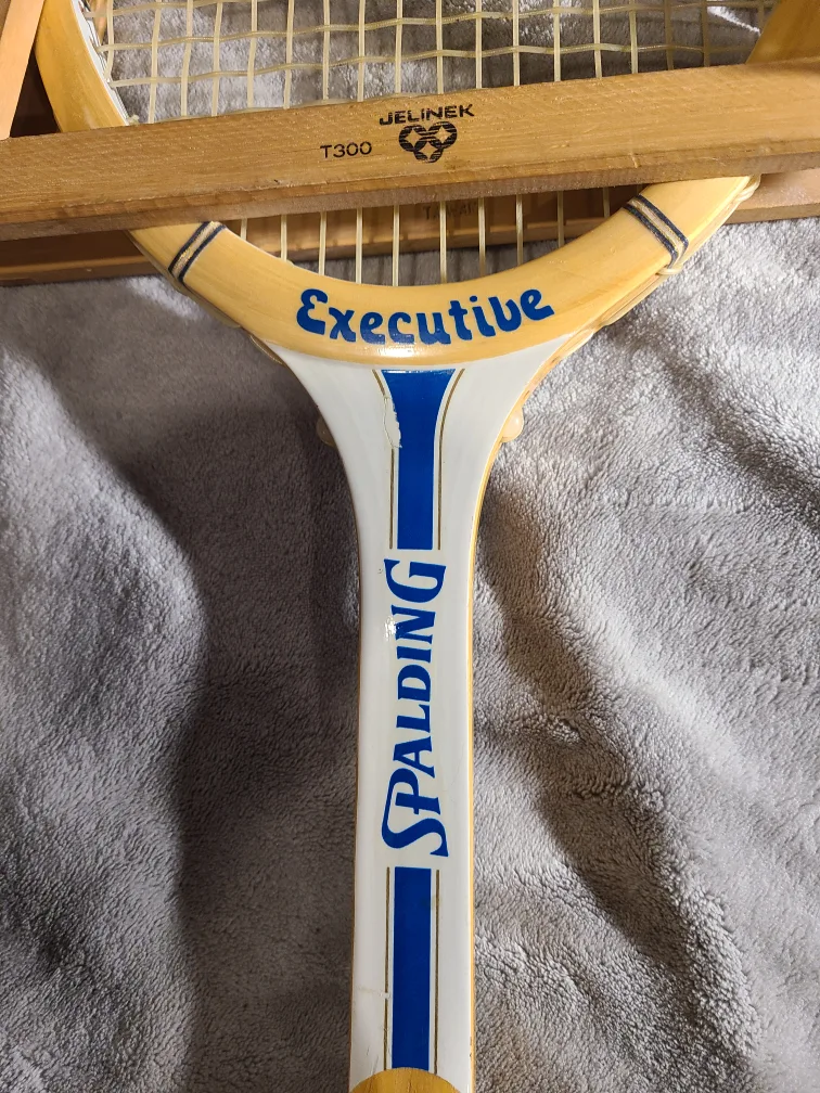 Vintage Spalding Executive  Tennis Racquet image indicator(2)